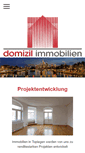 Mobile Screenshot of domizilimmobilien.de